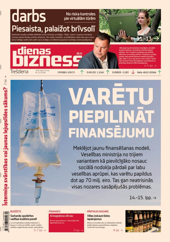 Būs jāizšķiras, kur rast papildu naudu veselībai