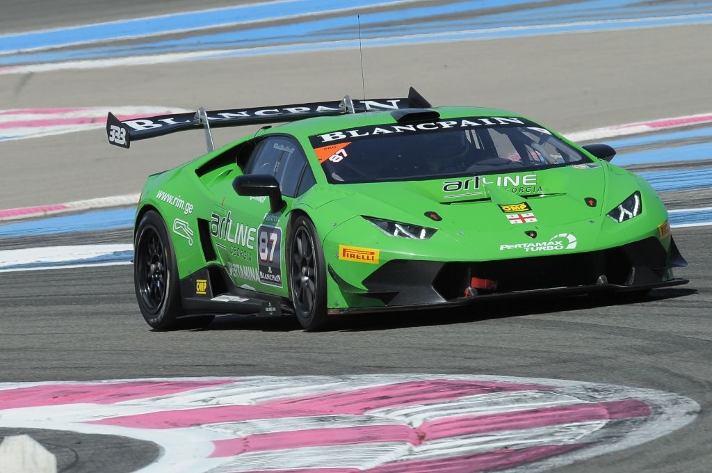 Rīgā būs apskatāms Šlēgelmilha sacensību Lamborghini