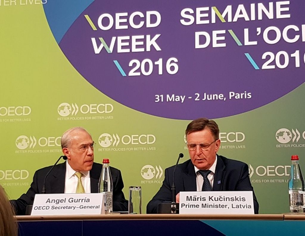 Latvija oficiāli kļūst par bagāto valstu kluba OECD dalībnieci