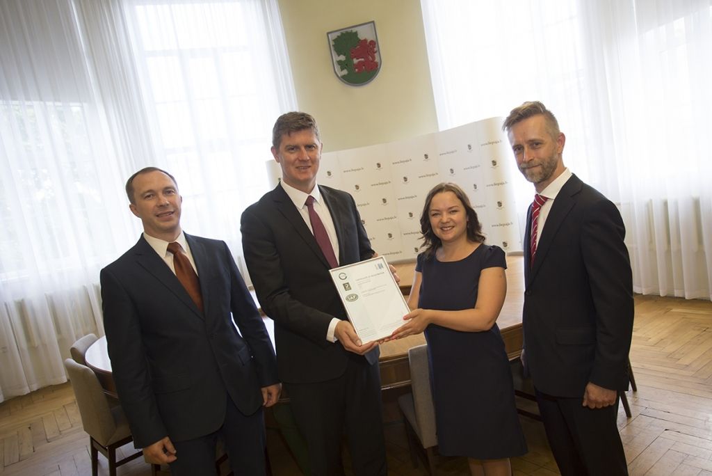 Liepāja kā pirmā no Latvijas pilsētām ir ieviesusi un sertificējusi starptautiski akreditētu energopārvaldības sistēmu