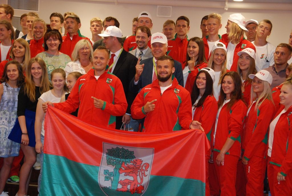 Liepājas laureāti Latvijas IV Olimpiādē