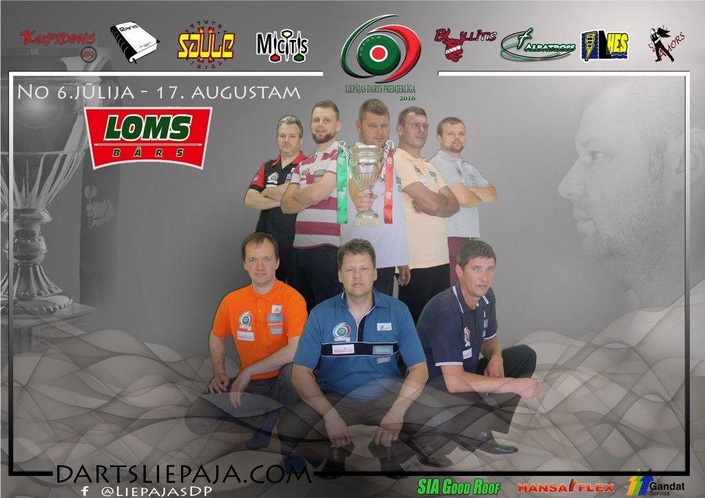 Sākas šautriņu mešanas turnīrs "Liepājas Dārts premjerlīga"