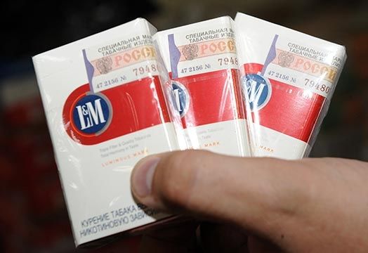 Vaiņodē kādai sievietei atsavina 1120 kontrabandas cigaretes