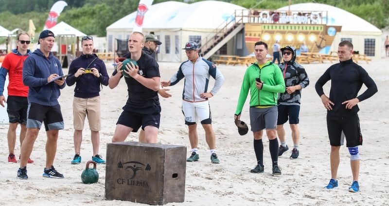 "Pludmales Spēks" nežēloja nevienu atlētu