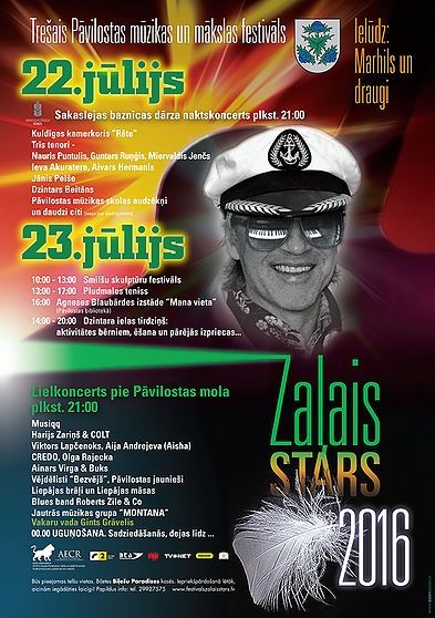 Sākas festivāls "Zaļais stars 2016"