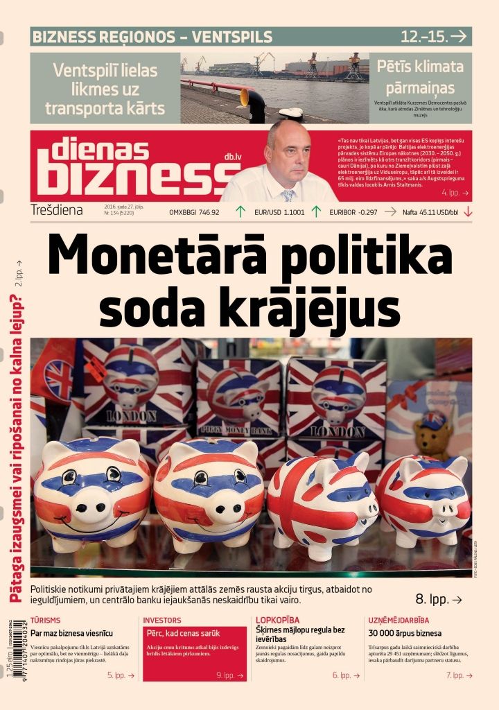 Depozītiem maza jēga 