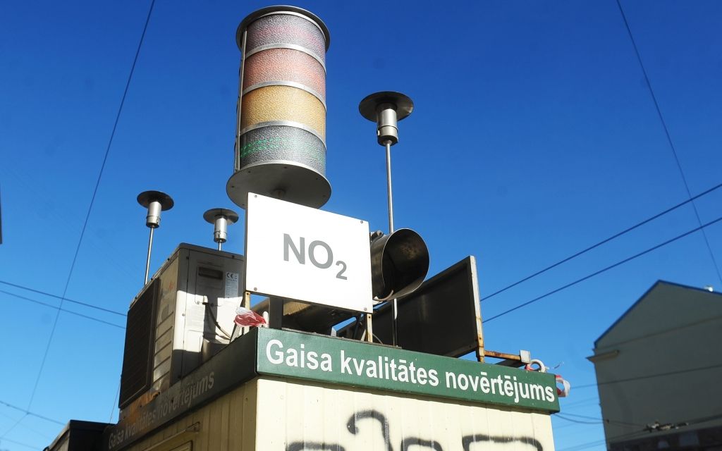 Rīgā bez auto taranētās gaisa monitoringa stacijas neiespējami obligātie mērījumi