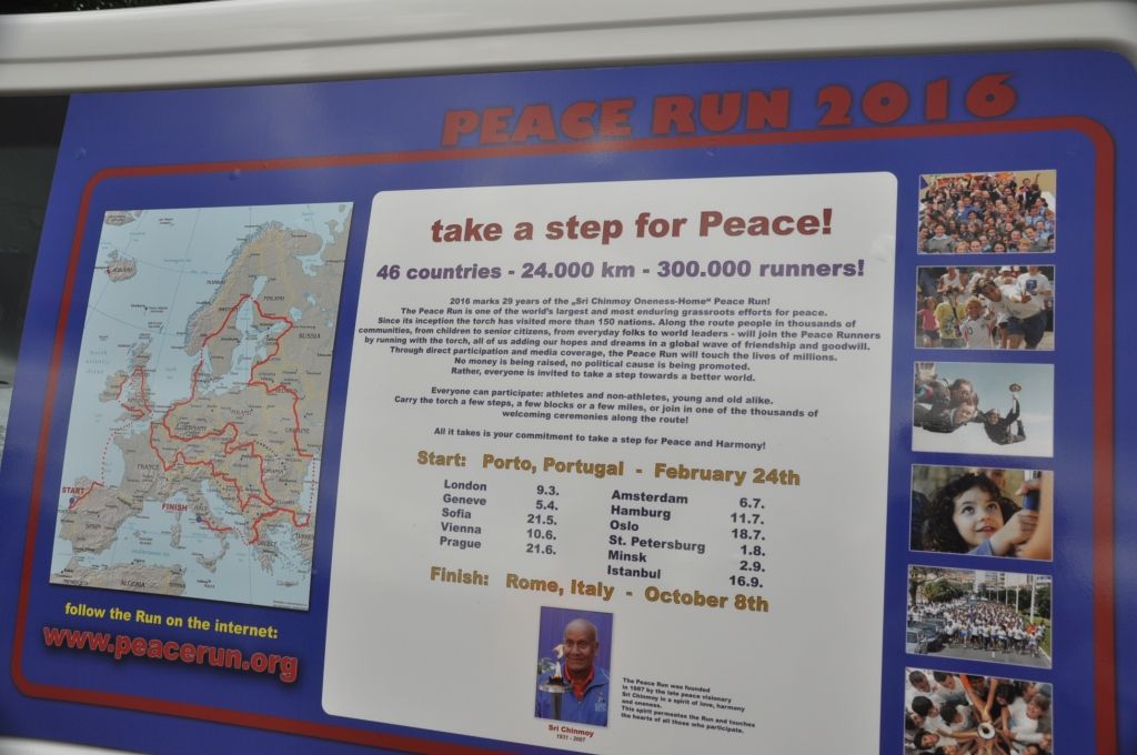 FOTO: Miera skrējiens piestāj Liepājā 