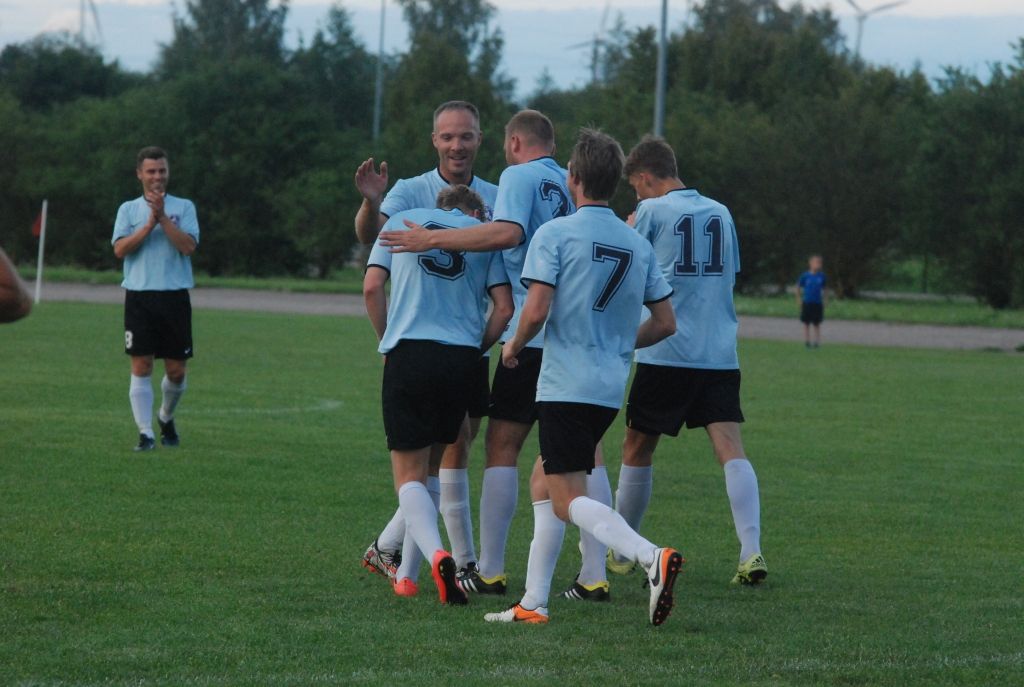 "Grobiņas SC" futbolisti pārliecinoši uzvar Kuldīgas "Nikeru"