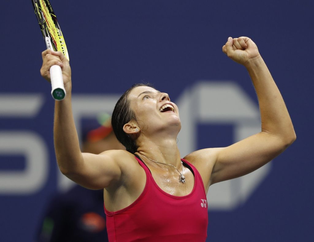 Sevastova pārspēj pasaules trešo raketi Mugurusu, izcīnot lielāko uzvaru karjerā