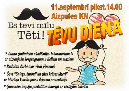 Tēvu diena Aizputē