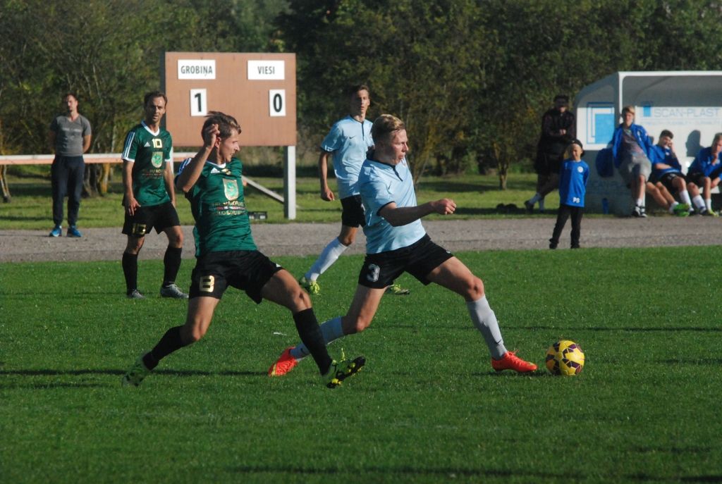 Grobiņnieki – čempioni Kurzemē