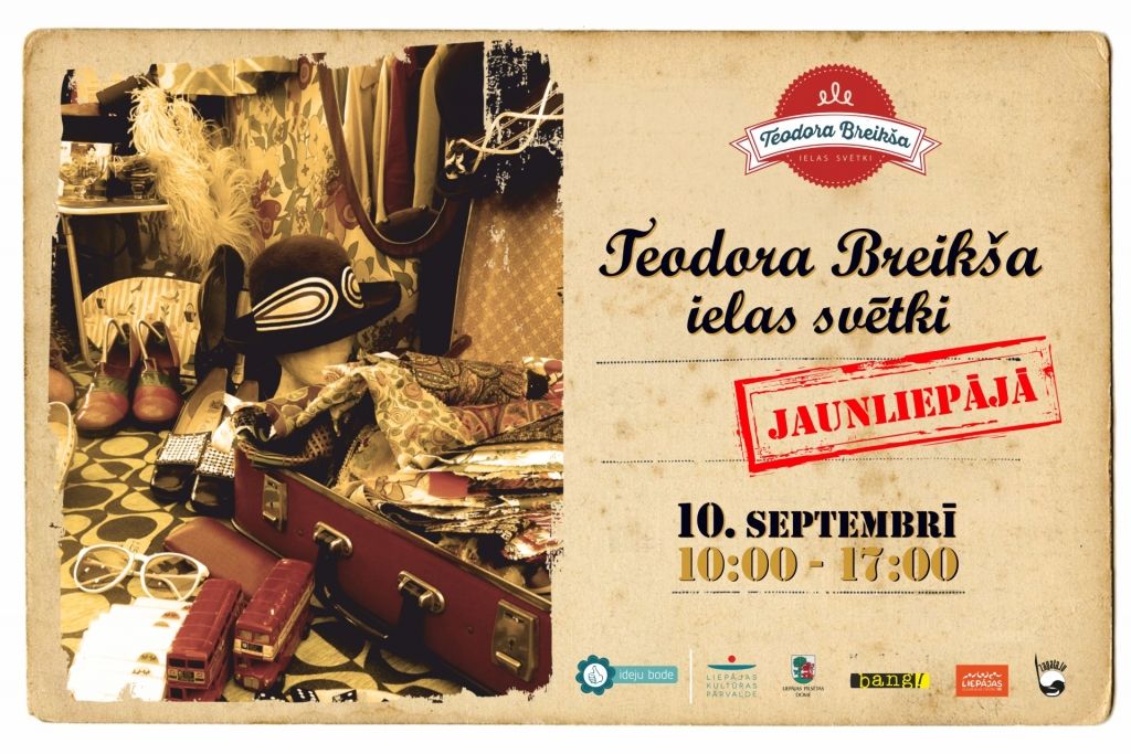 Teodora Breikša ielas svētkos būs bagāžnieku tirgus, muzikāli priekšnesumi un vēsturnieka Silakaktiņa ekskursija