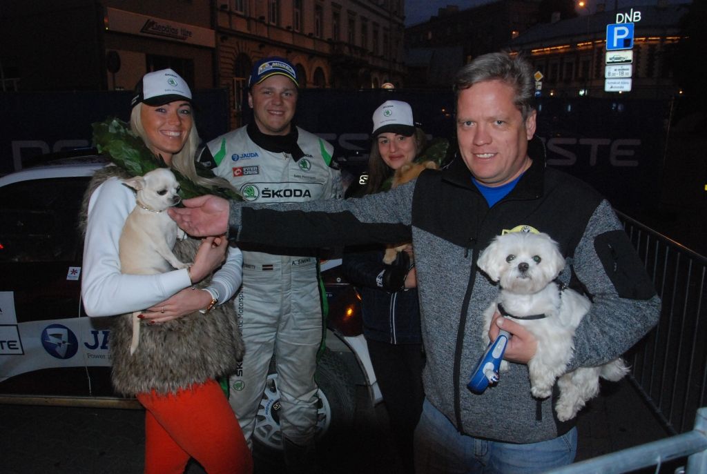 FOTO: Apbalvo Eiropas čempionāta posma "Rally Liepāja" uzvarētājus