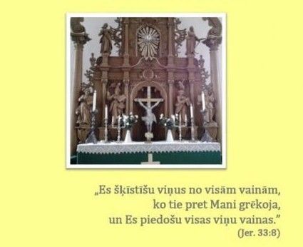 Pļaujas svētku dievkalpojums Cīravā