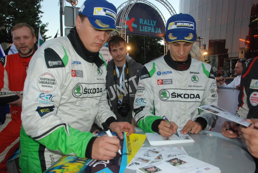 Sirmača ekipāža saņēmusi atbalstu dalībai ERČ posmā Kiprā