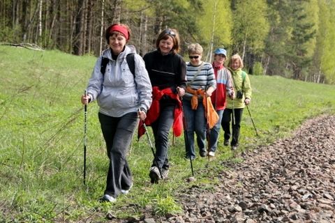 Vērgales muižas laukumā notiks nūjošanas nodarbības