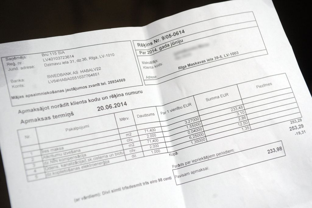 Piedāvā apdrošināt arī ikmēneša komunālos maksājumus