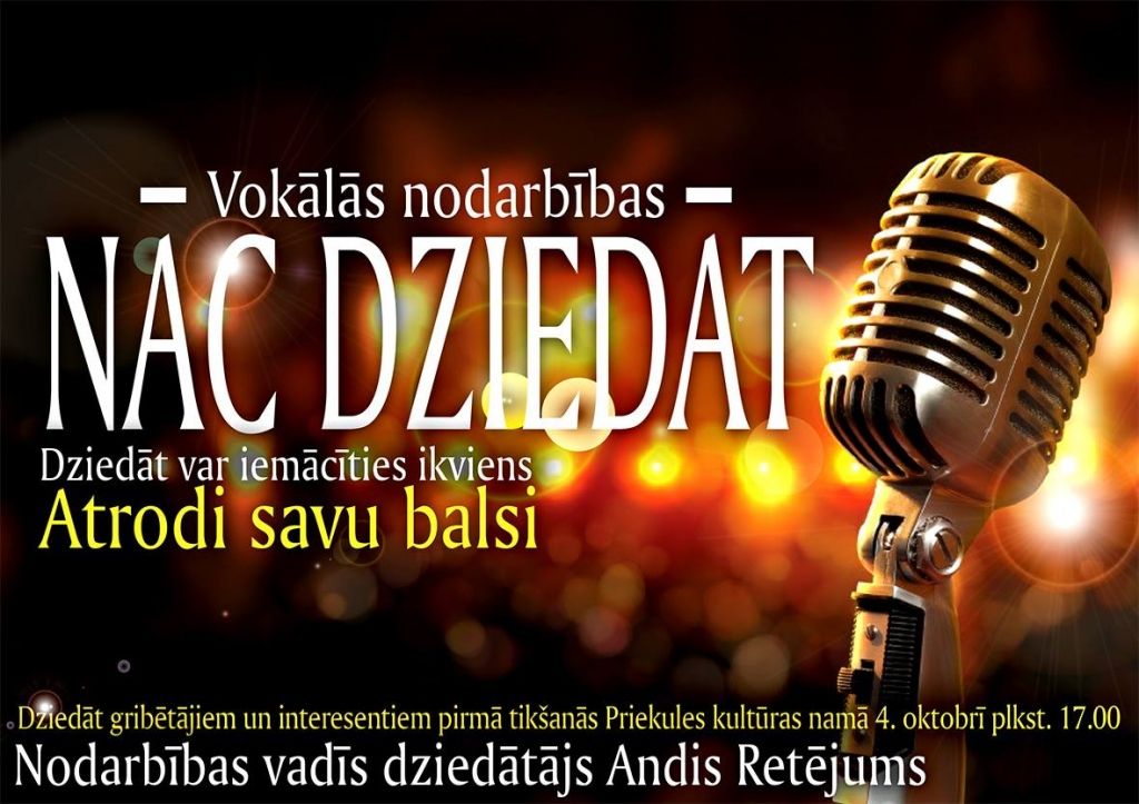 Tikšanās ar muzikantu Andi Retējumu Priekulē