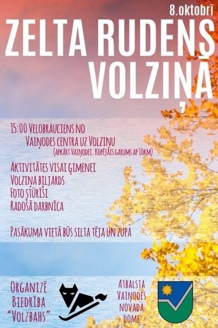 Pasākums "Zelta rudens Volziņā"
