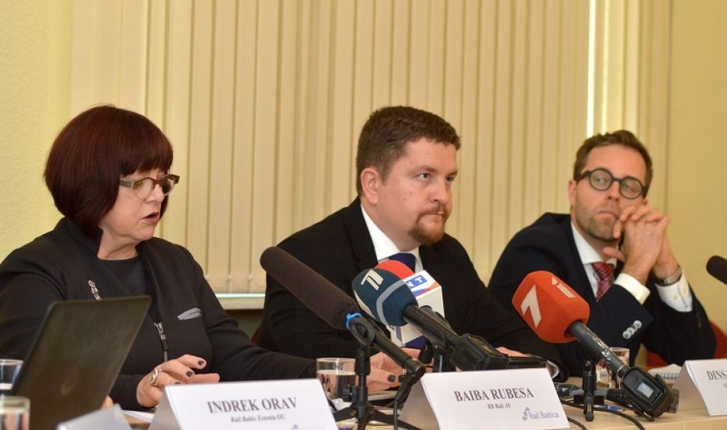 Rail Baltica projektam paredz izdošanos