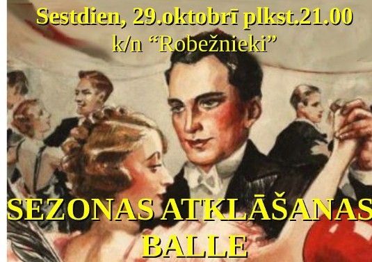 Sezonas atklāšanas balle "Robežniekos"