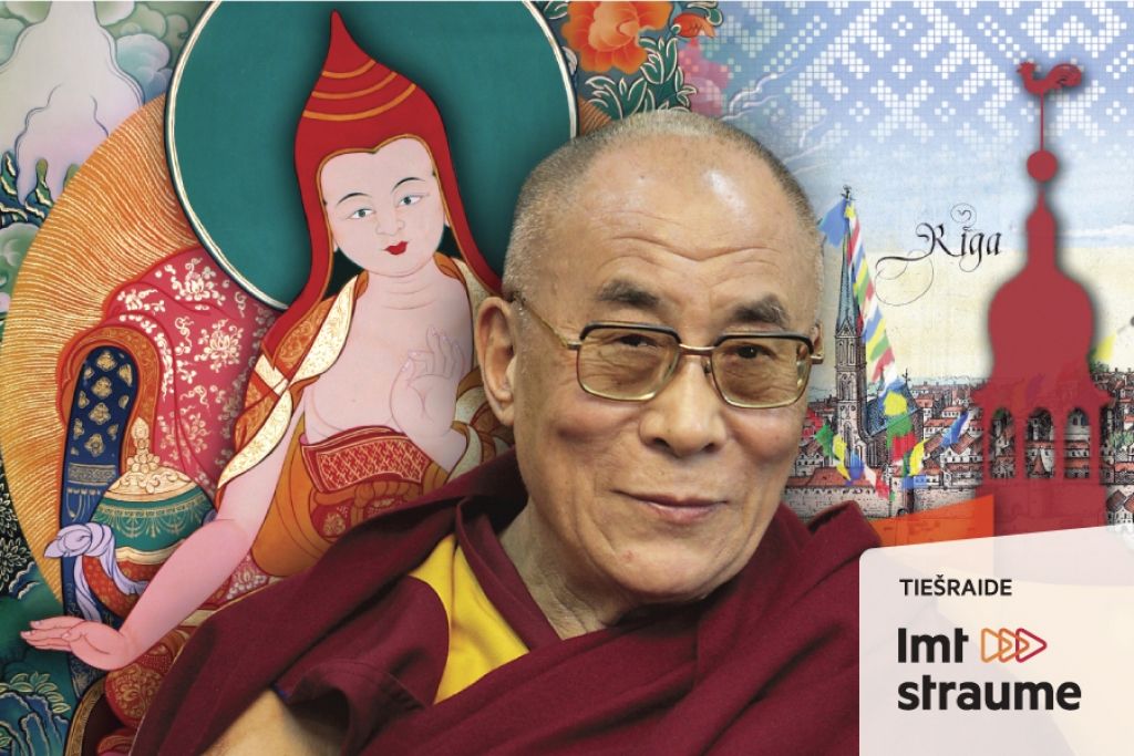 TIEŠRAIDE: Dalailamas mācības Budisma viedums mūsdienu pasaulē