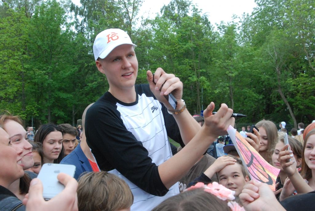 Kristapu Porziņģi atzīst par šā gada Latvijas gada basketbolistu