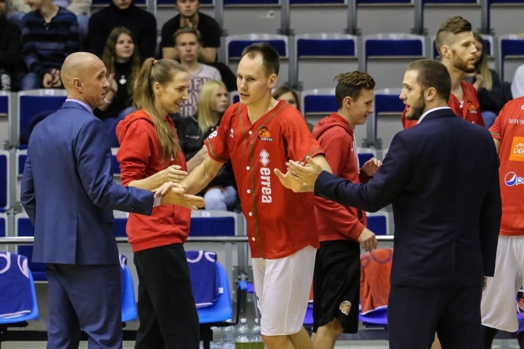 "Liepājas/Triobet" basketbolisti uzvar komandu "Ogre/Kumho Tyre"