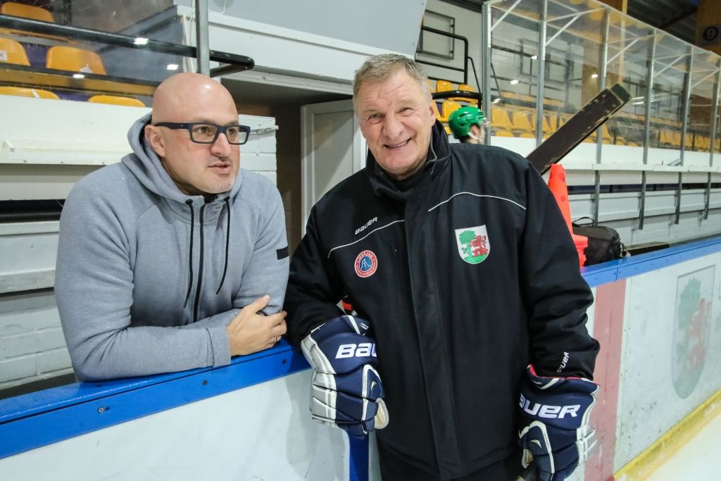 FOTO: "Liepājas" galvenais treneris Ļebedevs: Kontinentālajā kausā varam būt konkurētspējīgi