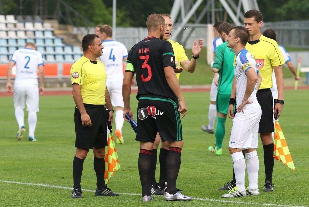 "Liepāja" futbola virslīgas mačā paklūp arī aiz RFS un zaudē cerības uz pirmo trijnieku