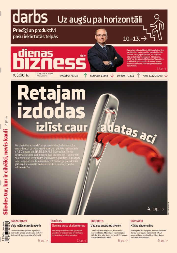 Dienas tēma: Pie TAP kā glābšanas riņķa ķeras daudzi; veiksmīgu gadījumu maz