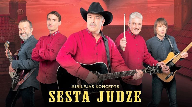 Grupas "Sestā jūdze" jubilejas koncerts "Man citas zemes nevajag"