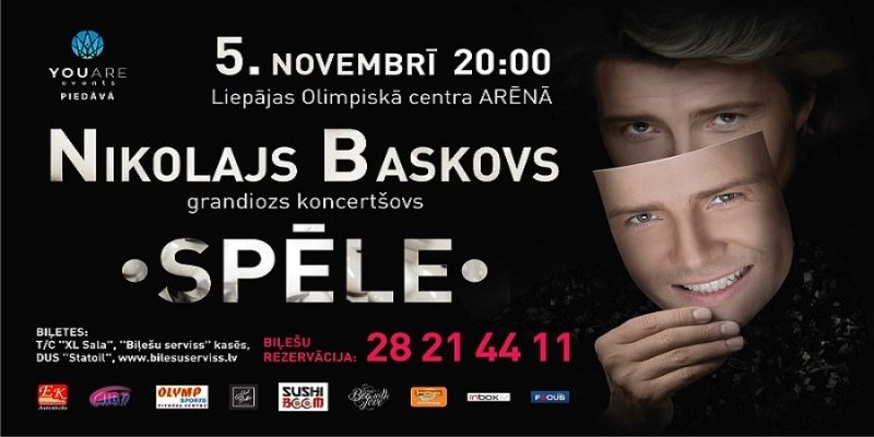 Nikolaja Baskova koncertšovs "Spēle"