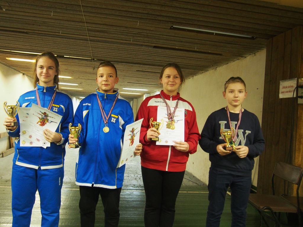 Aizputnieki triumfē Latvijas jaunatnes čempionātā ložu šaušanā