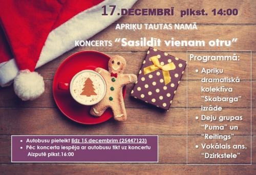 Koncerts "Sasildīt vienam otru"