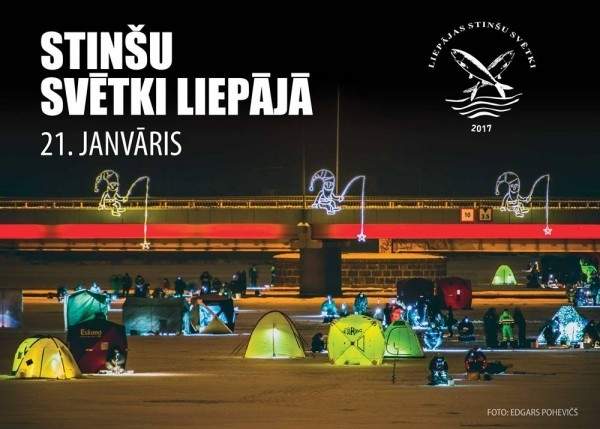 Atklās 3,5 metrus augstu ledus skulptūru ''Liepājas stinte''