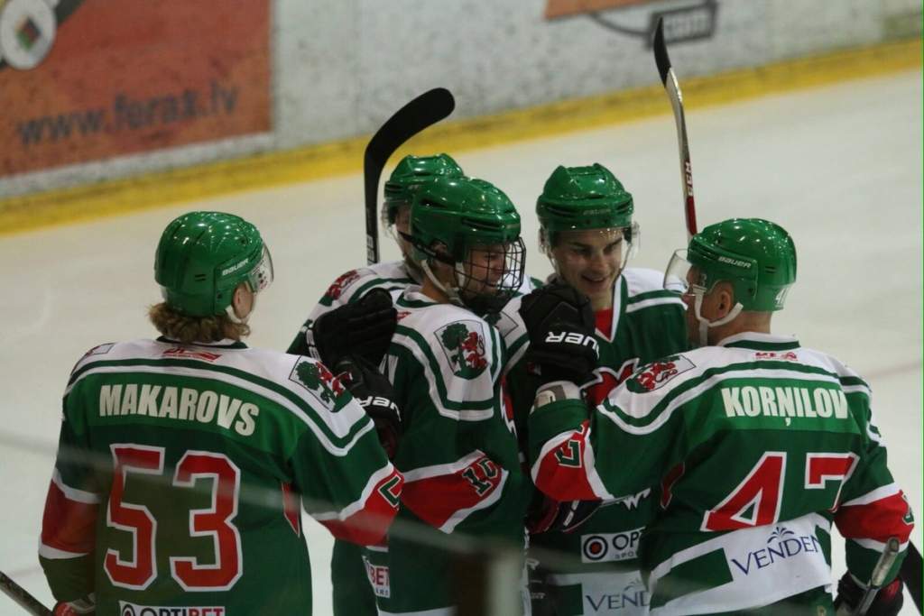 Valsts čempione "Liepāja" hokeja virslīgas spēlē pārliecinoši uzvar līderi "Zemgale"/LLU