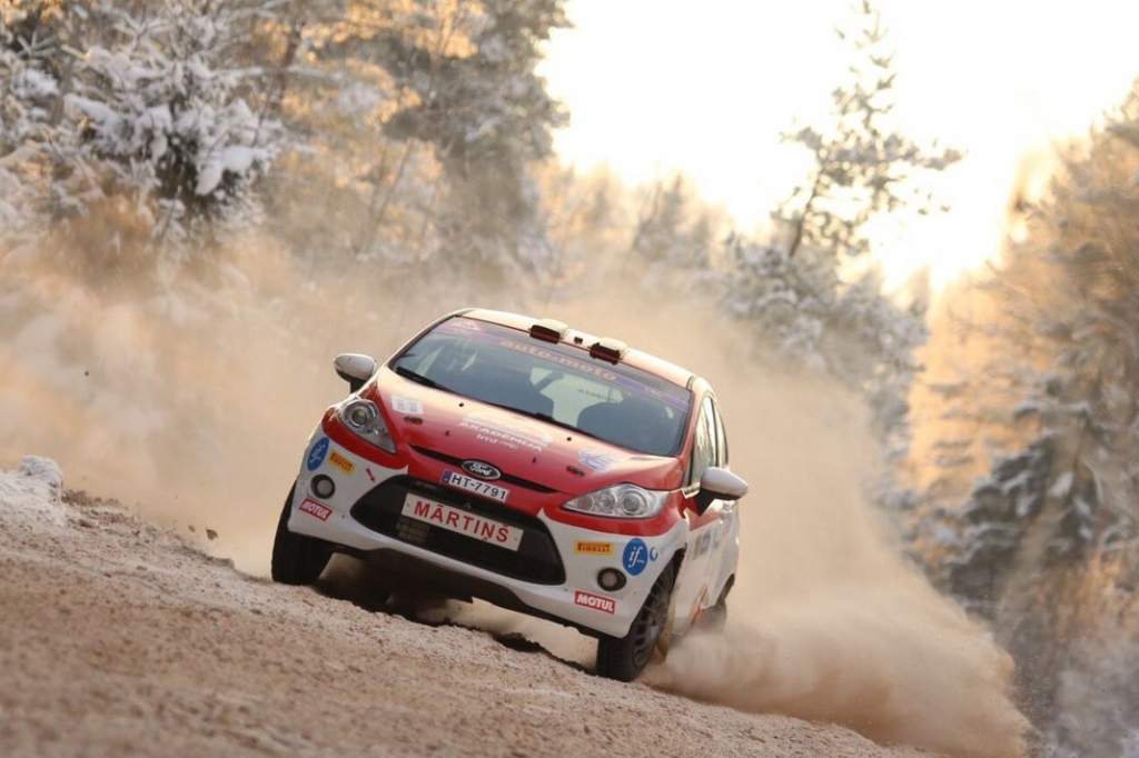 Mārtiņš Sesks ir ceturtais pēc "Rally Alūksne" pirmās dienas