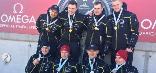 Latvijai dubultuzvara pasaules kausa posmā bobsleja četriniekos