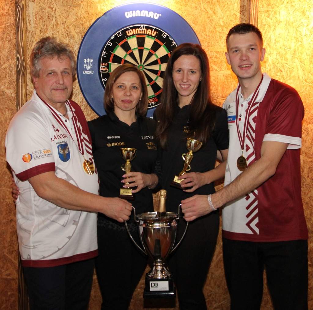 "Priekules" šautriņu metēji dominē Latvijas čempionātā