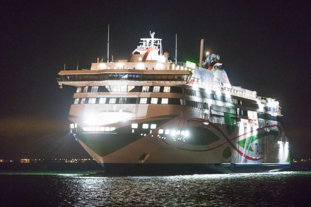 Tallink izrāda jauno LNG ātrgaitas prāmi Megastar
