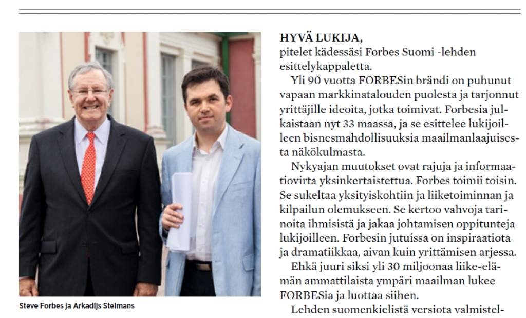 Papildināts - Latvijas izdevējam «ziepes» Somijā