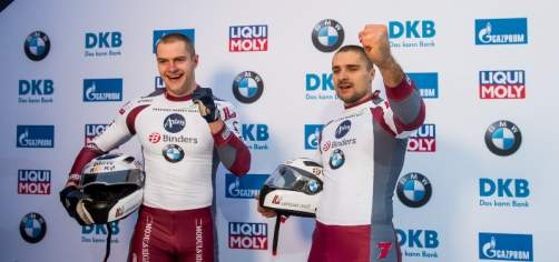 Oskars Ķibermanis kopā ar stūmēju Matīsu Mikni izcīna astoto vietu Īglsā