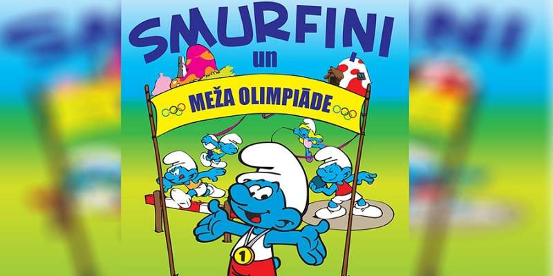 Izrāde bērniem "Smurfiņi un meža olimpiāde"