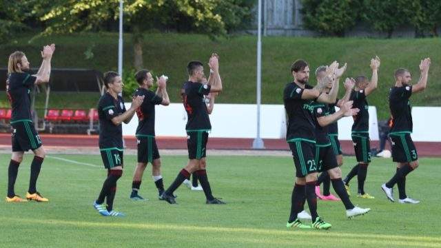 "Liepājas" futbolisti Ziemas kausa mačā pārspēj principiālo pretinieci "Ventspili"