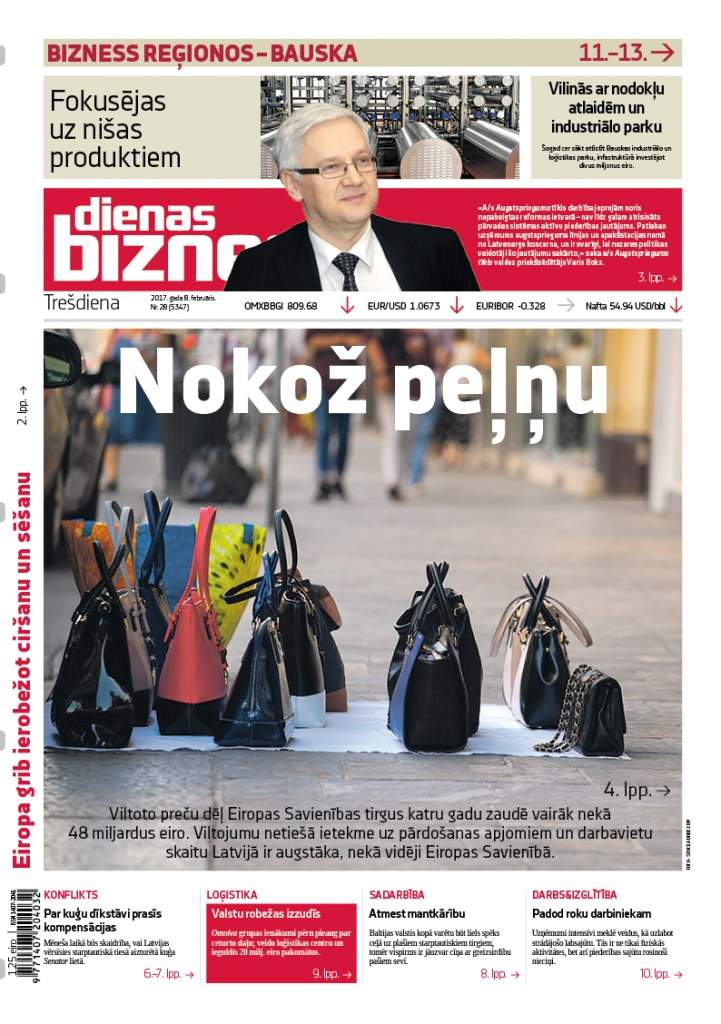 Viltojumi nogriež peļņu - Latvija ik gadu zaudē 140 milj. eiro