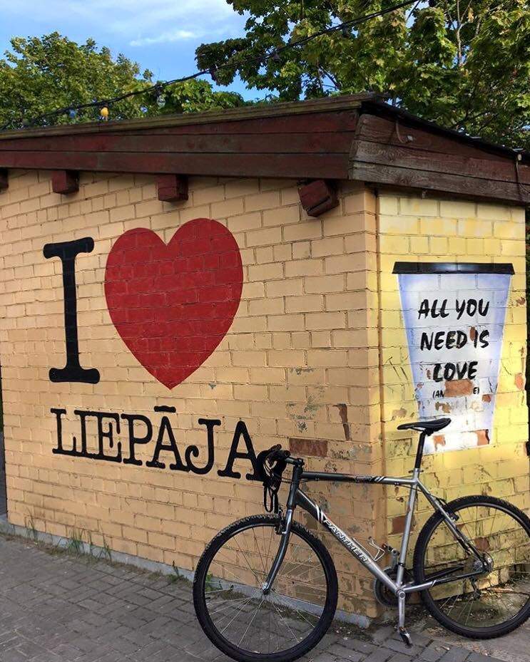 Iemīļoto “I Love Liepāja” nomainījusi savāda acs