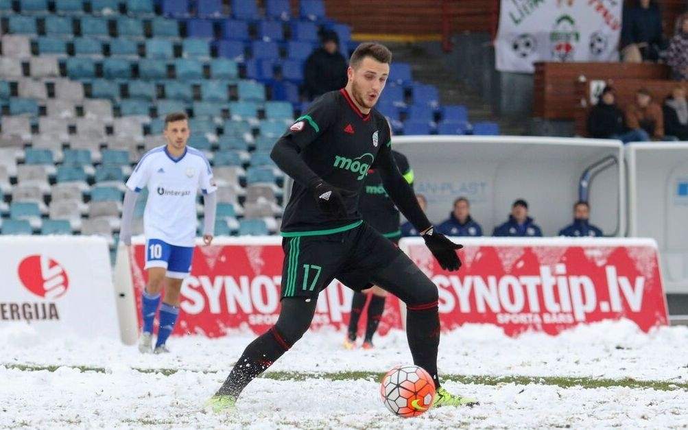 "Liepājas" futbolisti Ziemas kausa mačā cīnās neizšķirti ar Igaunijas čempioni "Infonet"