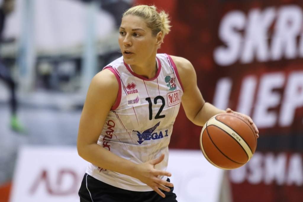 "Vega 1"/"Liepāja" basketbolistes apvienotā čempionāta mačā sagrauj Somijas čempiones